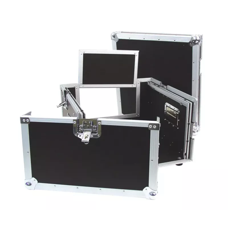 Flight case Roadinger 30110003 Plywood Black Silver 11 kg
