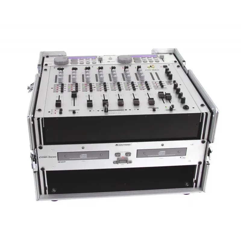 Flight case Roadinger 30110003 Plywood Black Silver 11 kg