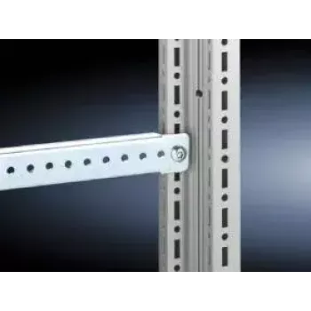 Mounting bar Rittal 4697.000, silver, compatible with TS/SE/CM/TP, depth 740 mm, pack of 20