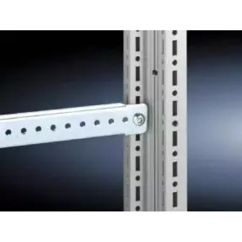 Mounting bar Rittal 4697.000, silver, compatible with TS/SE/CM/TP, depth 740 mm, pack of 20