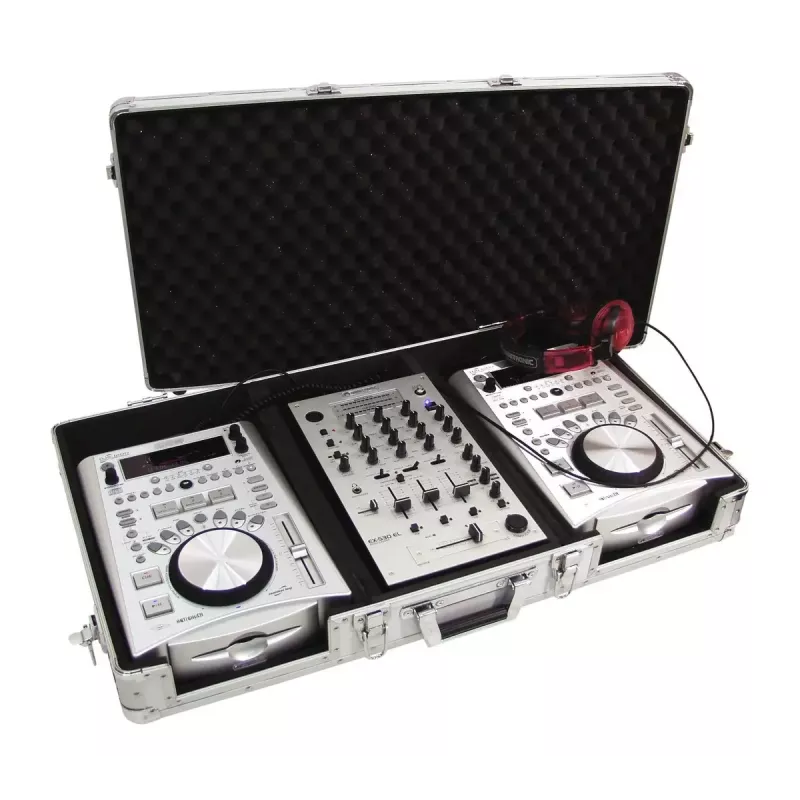 Flight case Roadinger 30125340 Plywood Silver 5.9 kg