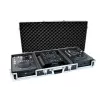 Flight case Roadinger 30125346 DJ controller Plywood Black Silver