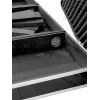 Flight case Roadinger 30125346 DJ controller Plywood Black Silver