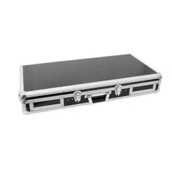 Flight case Roadinger 30125346 DJ controller Plywood Black Silver