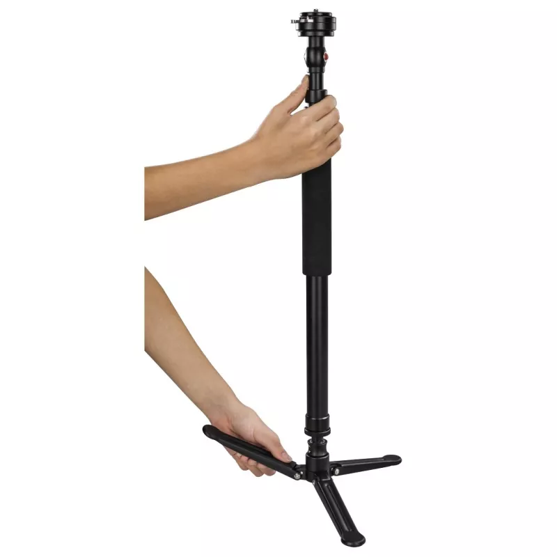 Hama Smooth Tripod 1/4 inch Aluminium Black Rose