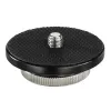 Hama Smooth Tripod 1/4 inch Aluminium Black Rose