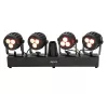 Rail lighting spot Eurolite 42109606 LED indoor use round black
