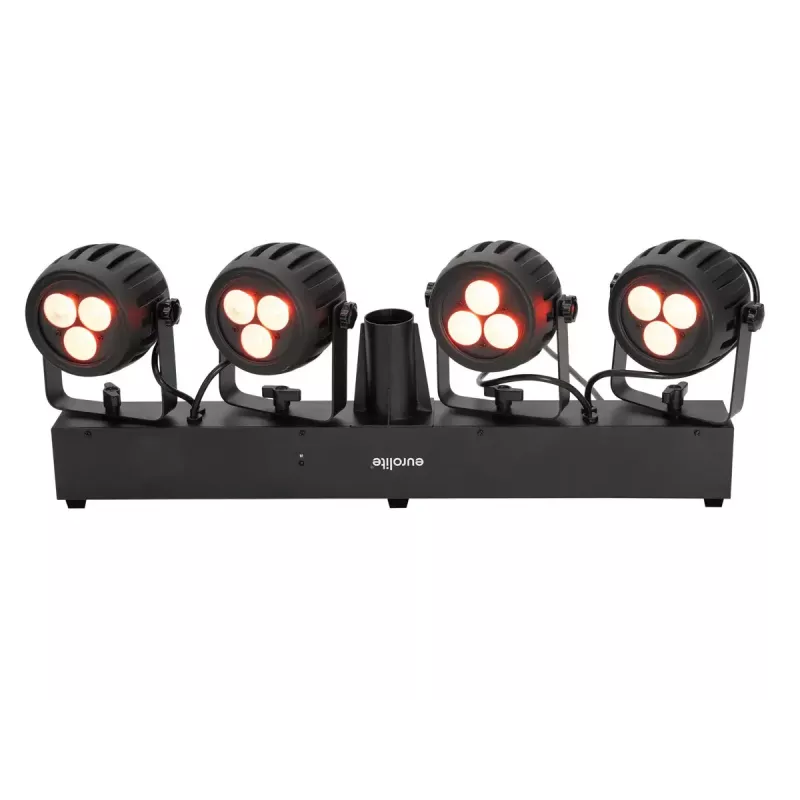 Rail lighting spot Eurolite 42109606 LED indoor use round black