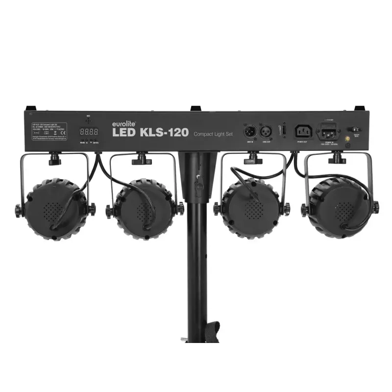 Rail lighting spot Eurolite 42109606 LED indoor use round black