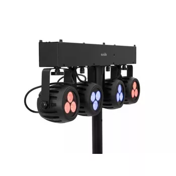 Rail lighting spot Eurolite 42109606 LED indoor use round black