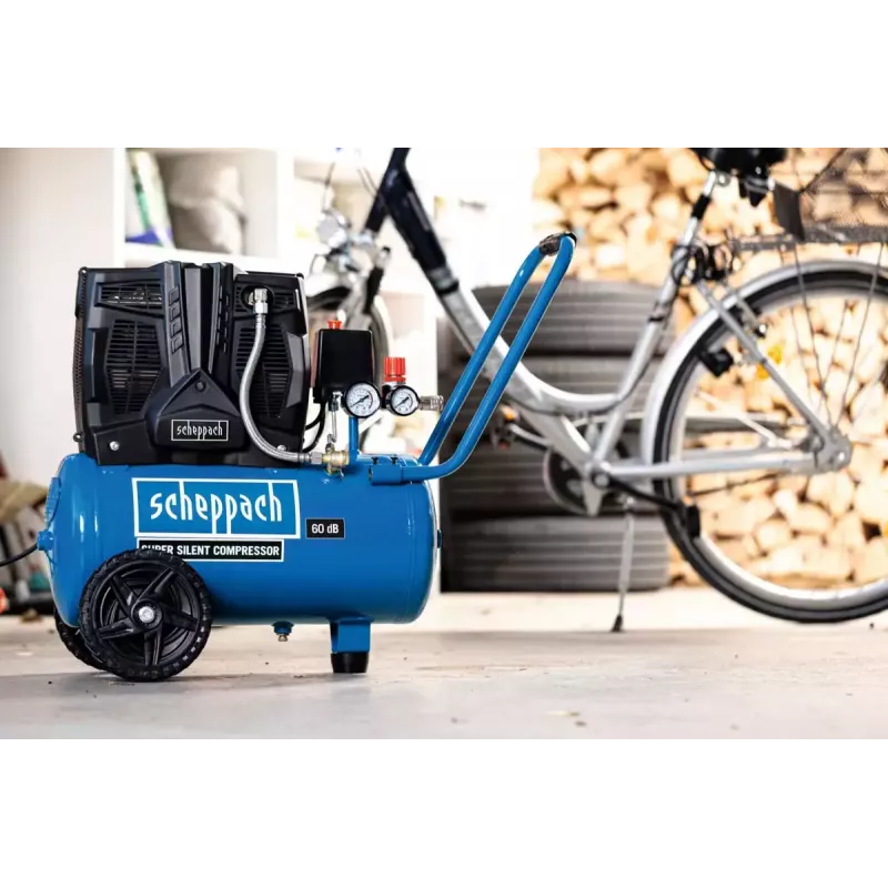 Air Compressor Scheppach HC25Si 1100 W 230 l/min 8 bar 24 L