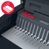 GBC CombBind® CB25 Manual Binding Machine, Comb binding machine, Manual, 390 sheets, Black, Red