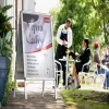 Nobo Essence A1 A-Frame Pavement Sign, Portable bulletin board, Silver, Aluminium, PVC, Steel, A1, 605 mm, 1095 mm