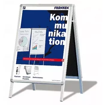 Notice Board Indoor Franken BSA1 Silver