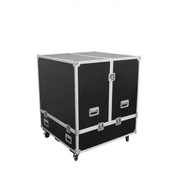 Flight case Roadinger 31000433 Plywood Black Silver 69.8 kg