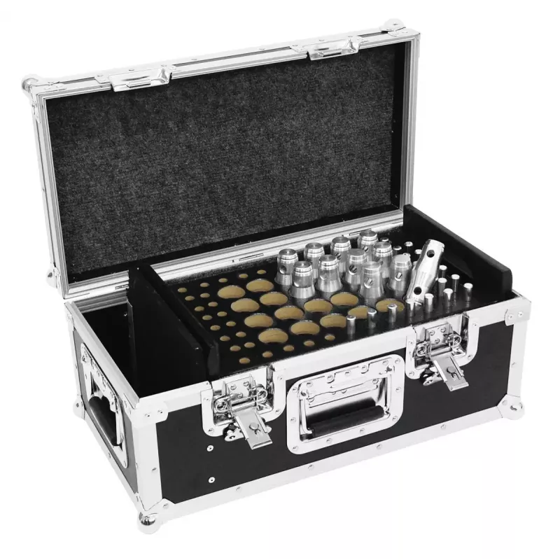 Flight case Roadinger 30126500 Plywood Black Silver 8.8 kg
