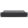 Intellinet 14-Slot Media Converter Chassis, Includes redundant power supply, 19 inch rackmountable, 2U