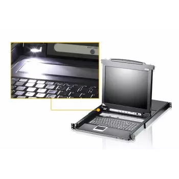 ATEN CL5716M 16-Port LCD KVM Rack Console