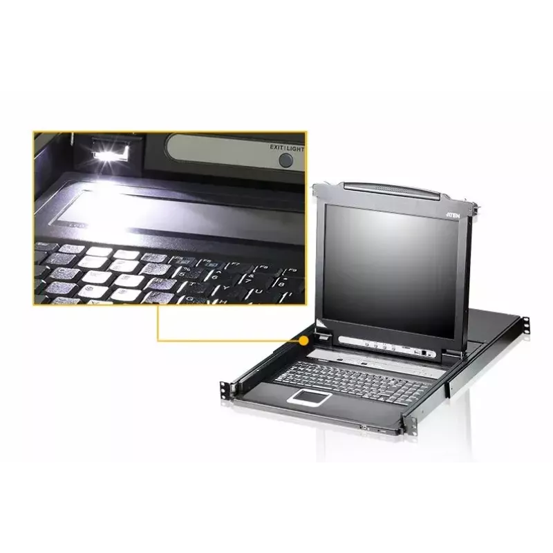 ATEN CL5716M 16-Port LCD KVM Rack Console