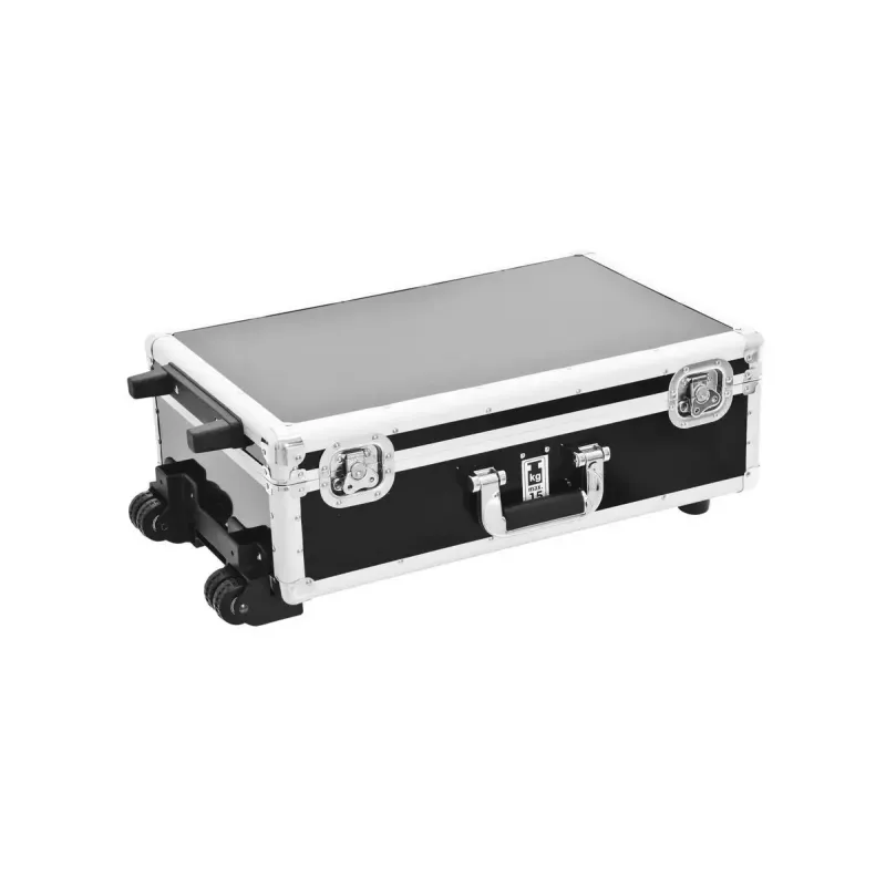 Trolley case Roadinger 30122087 Plywood Black Silver Records