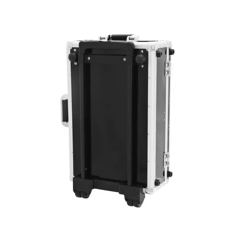 Trolley case Roadinger 30122087 Plywood Black Silver Records