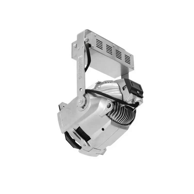Rail lighting spot Eurolite 41600130 G12 LED indoor use round silver