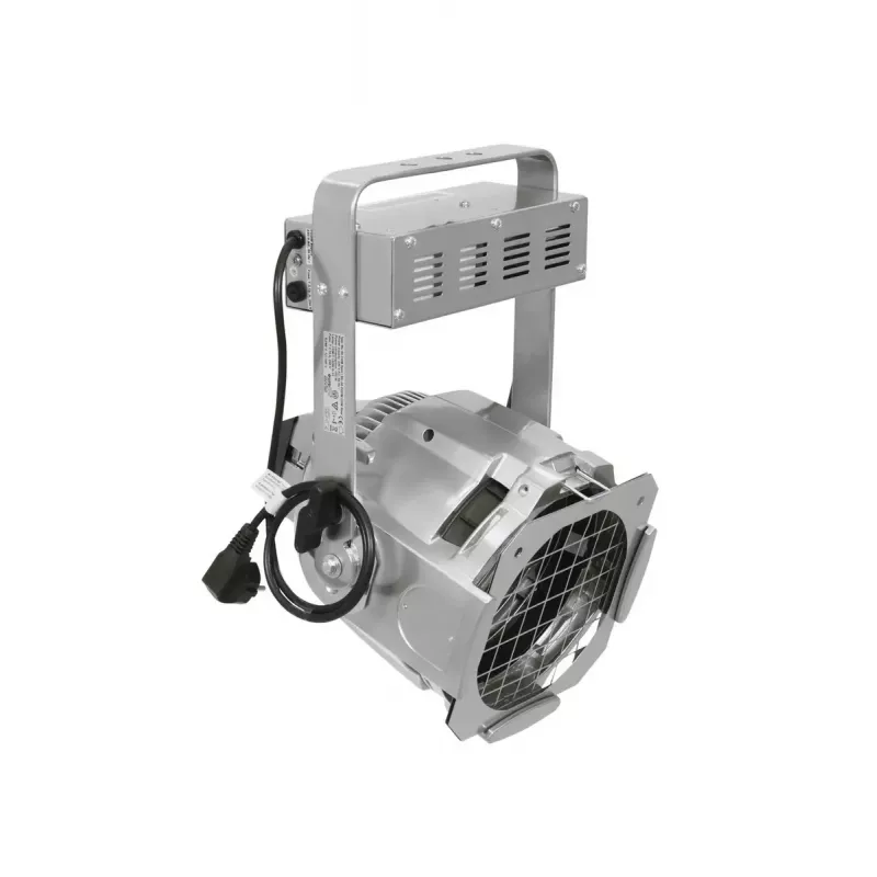 Rail lighting spot Eurolite 41600130 G12 LED indoor use round silver