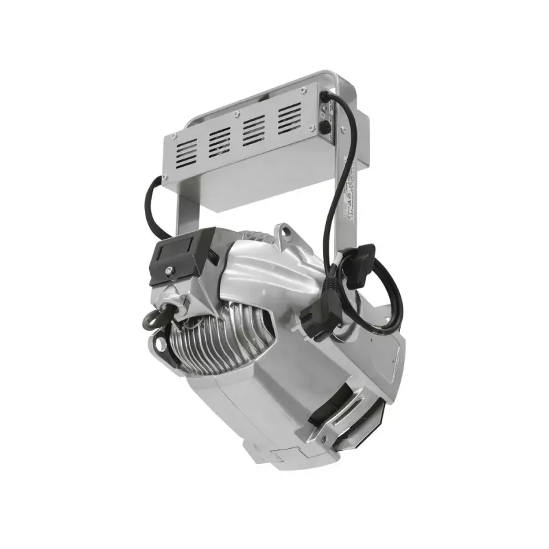 Rail lighting spot Eurolite 41600130 G12 LED indoor use round silver