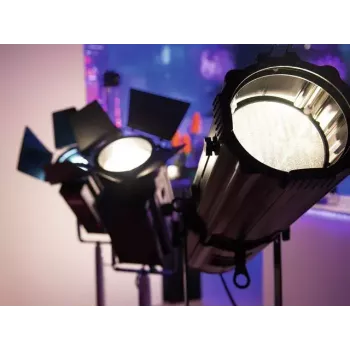 Disco stroboscope Eurolite THA-250F Black LED 200W DMX