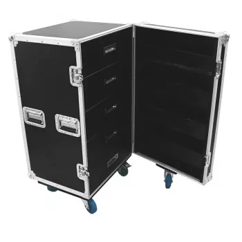 Flight case Roadinger 30126428 Plywood Black Silver 59.4 kg
