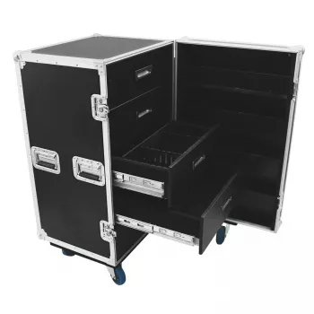 Flight case Roadinger 30126428 Plywood Black Silver 59.4 kg