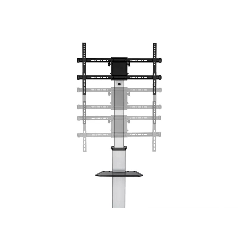 Equip 37-86 inch Rotate TV Cart 50 kg capacity height adjustable