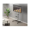 Equip 37-86 inch Rotate TV Cart 50 kg capacity height adjustable