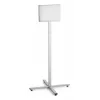 Information stand Durable 502057 A4 stainless steel, Anthracite/Grey, 638×638×1348 mm