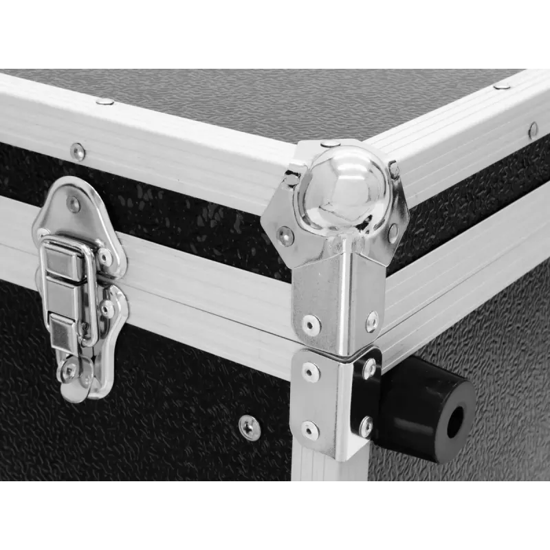 Hard case Roadinger 30107204 Aluminium Black Silver 525x550x270mm