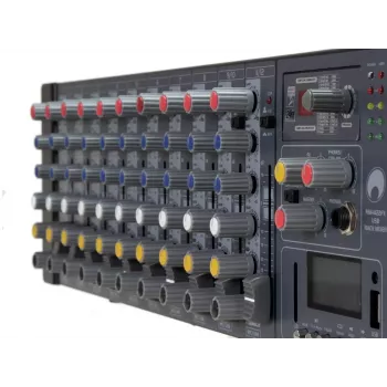Mixer Omnitronic RM-1422FX 12 channels 20 - 20000 Hz Black