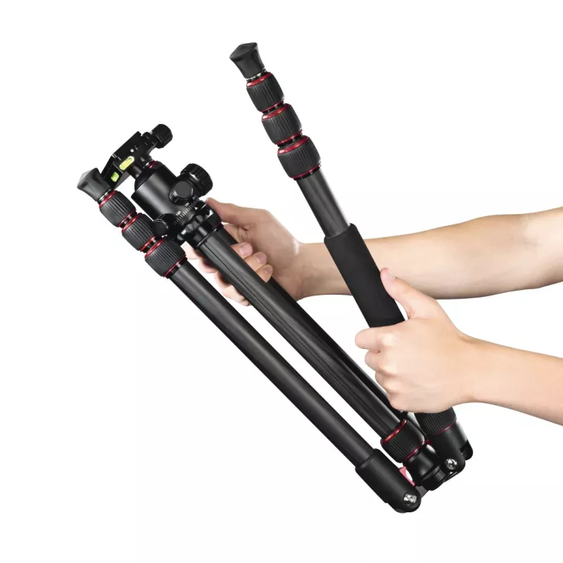 Hama Ramble II Duo Carbon tripod Smartphone/Digital camera 4 legs 8 kg capacity