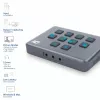 ACT Dual HDMI input USB-C Video Switcher 60Hz Grey