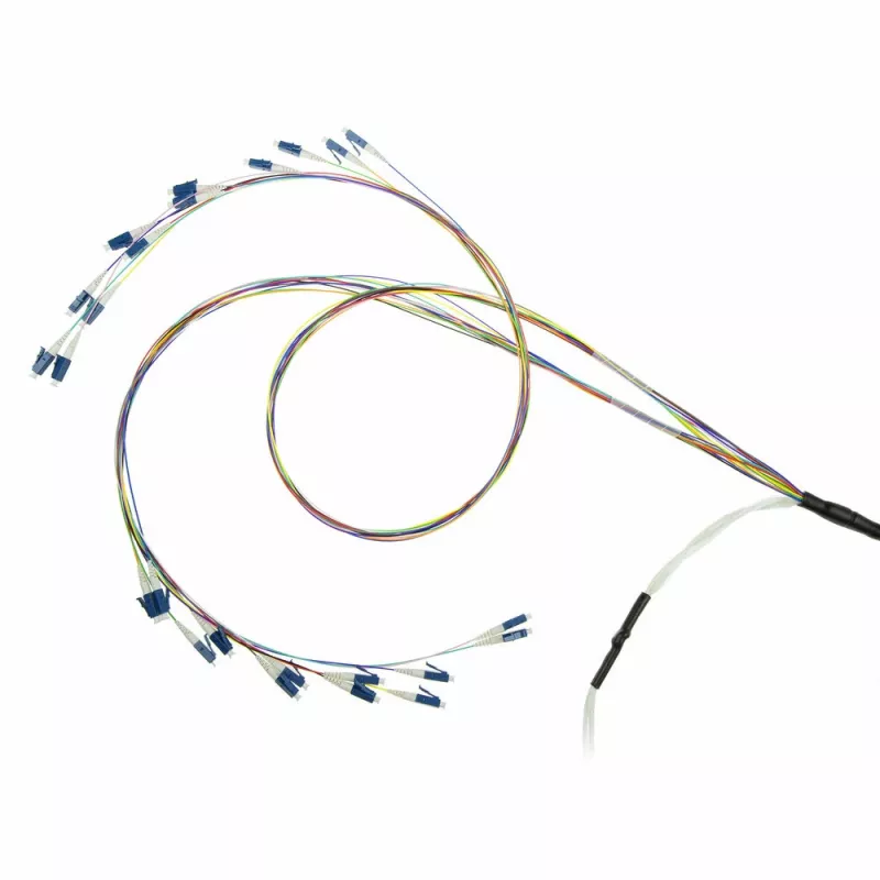 ACT 140 meters Singlemode 9/125 OS2 indoor/outdoor cable 24 fibers with LC connectors