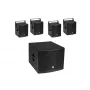 Loudspeaker Omnitronic 20000757 Black Wired & Wireless 130 W