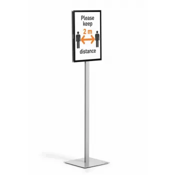 Letter Durable 501357 Grey Metal Plastic 1 pc