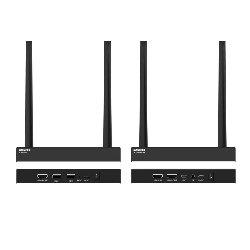 Wireless AV transmitter & receiver Marmitek TV Anywhere 4K Black