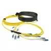 ACT 50 meter Singlemode 9/125 OS2 Preterm fiber cable 24F LC Polarity Twist
