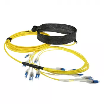 ACT 50 meter Singlemode 9/125 OS2 Preterm fiber cable 24F LC Polarity Twist