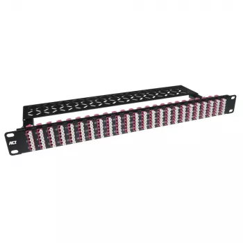 Fiber panel high density ACT FA2100 96 connections 192 fibers LC multimode OM4