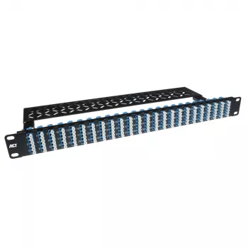 Fiber panel high density ACT FA2101 96 connections 192 fibers LC singlemode OS2