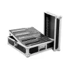 Flight case Roadinger 3011157D Black Silver