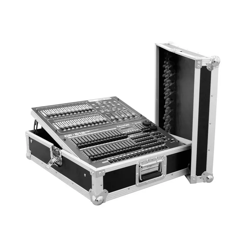 Flight case Roadinger 3011157D Black Silver