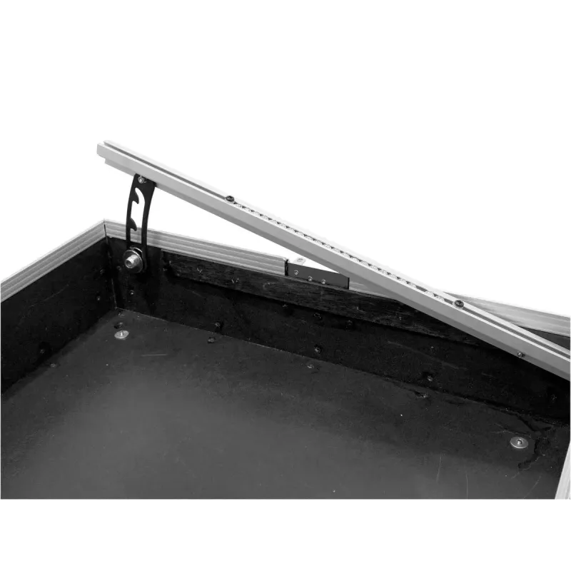 Flight case Roadinger 3011157D Black Silver