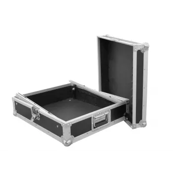 Flight case Roadinger 3011157D Black Silver